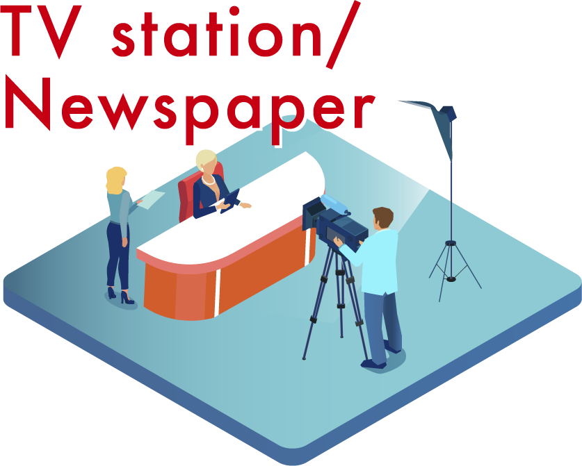 TV station / Newspaper
