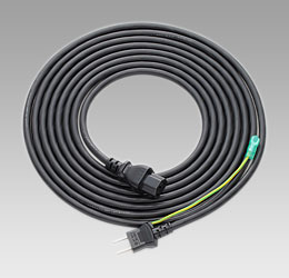 ACコード5m 黒(インレット)|画像