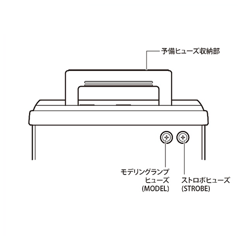 CAPA 2400CQヒューズ詳細画像