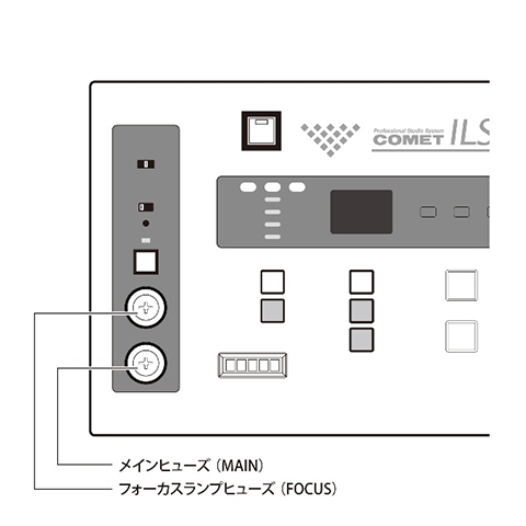 ILS-SCBⅡヒューズ詳細画像
